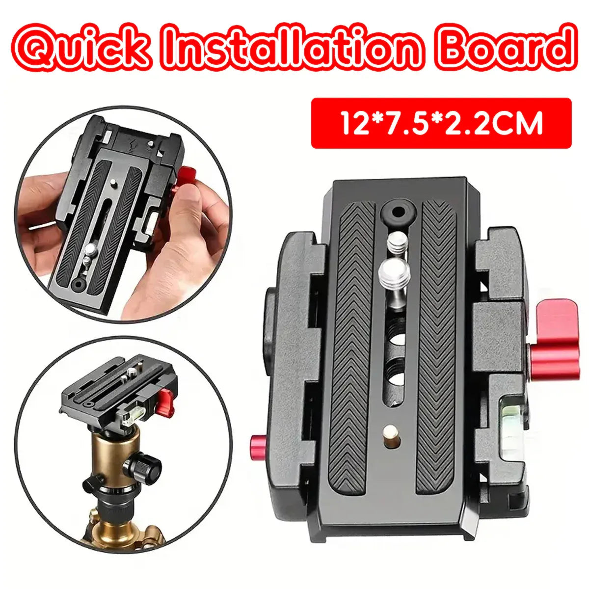 Quick Installation Board Durable for Camera Quick Switch No Need to Replace
